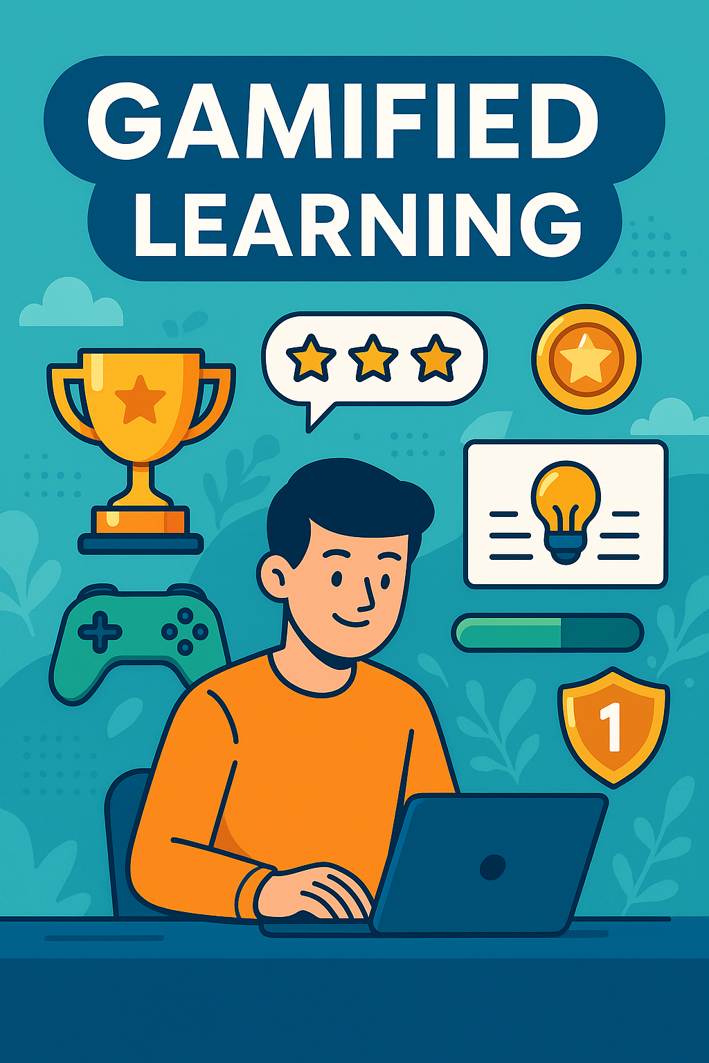 ゲーミフィケーションの学習イメージ